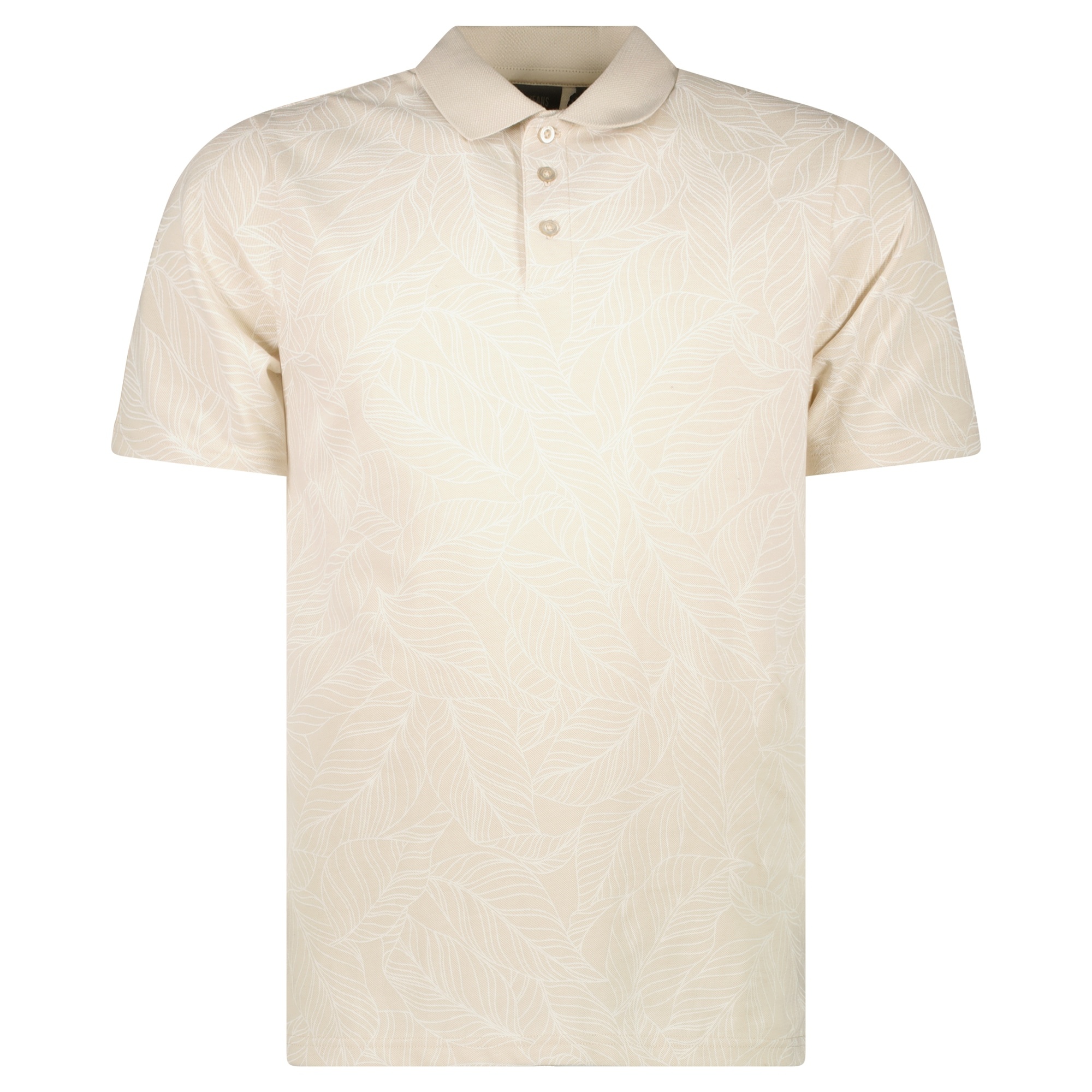 ATEYOS POLO PRINT (sand)