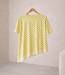 GIORGIA Polkadots Kant T-shirt (Yellow)