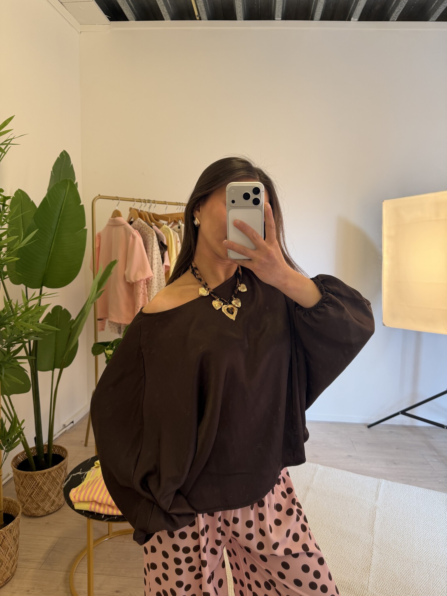 VALENTINA Topje (Brown)