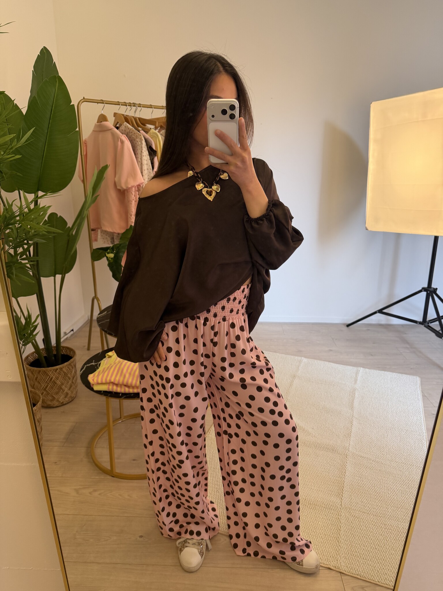 VALENTINA Topje (Brown)