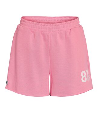 NOISY MAY NMASTON PRINT SWEAT SHORTS (BEGONIA PINK 87)