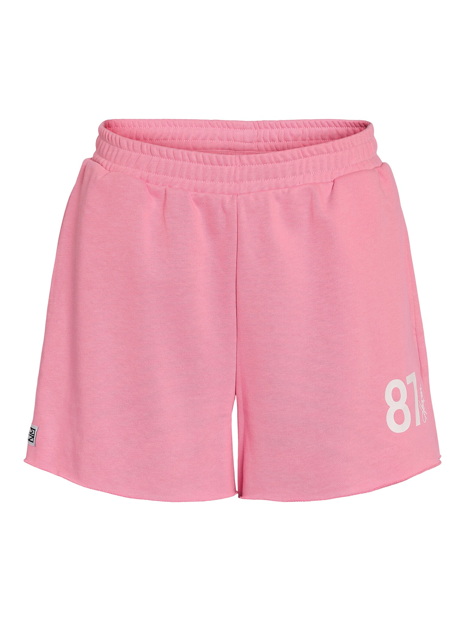NMASTON PRINT SWEAT SHORTS (BEGONIA PINK 87)