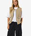 NMMAJA S/L WAISTCOAT (CHINCHILLA)