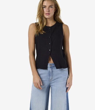 NOISY MAY NMLEILANI WAISTCOAT WVN (Black)