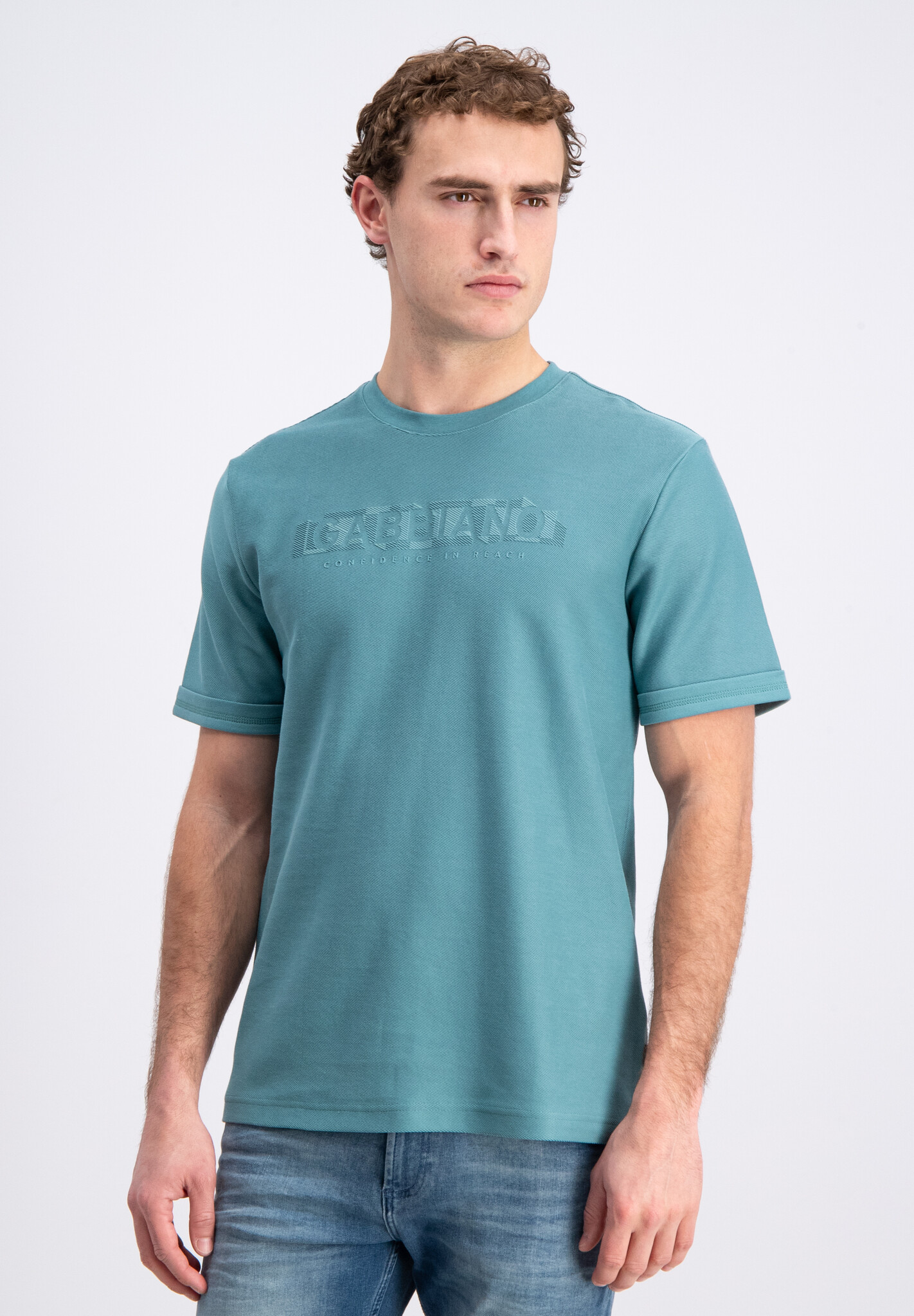 1565108 LEXOR T-shirt (5888 Lagoon Green)