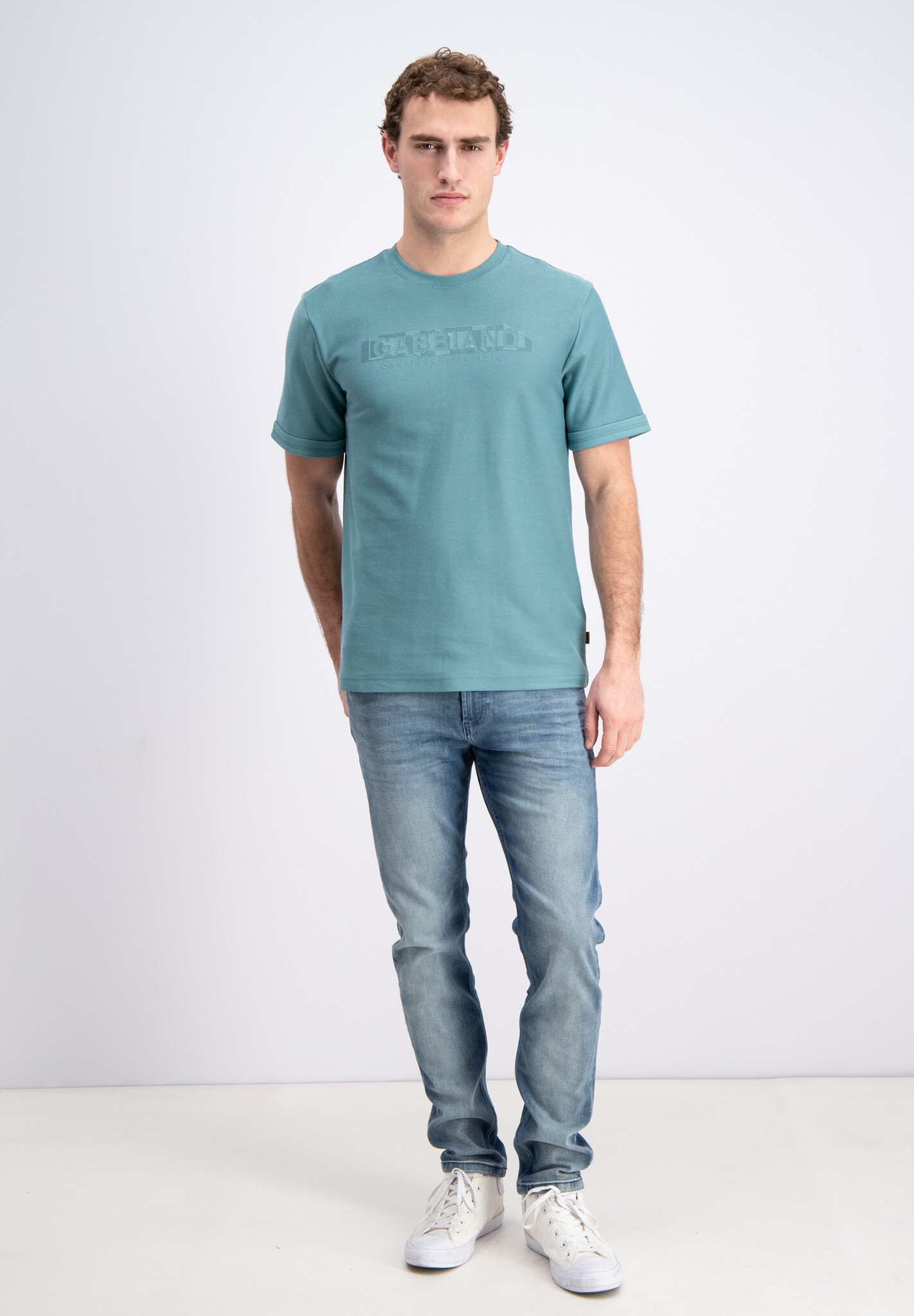 1565108 LEXOR T-shirt (5888 Lagoon Green)