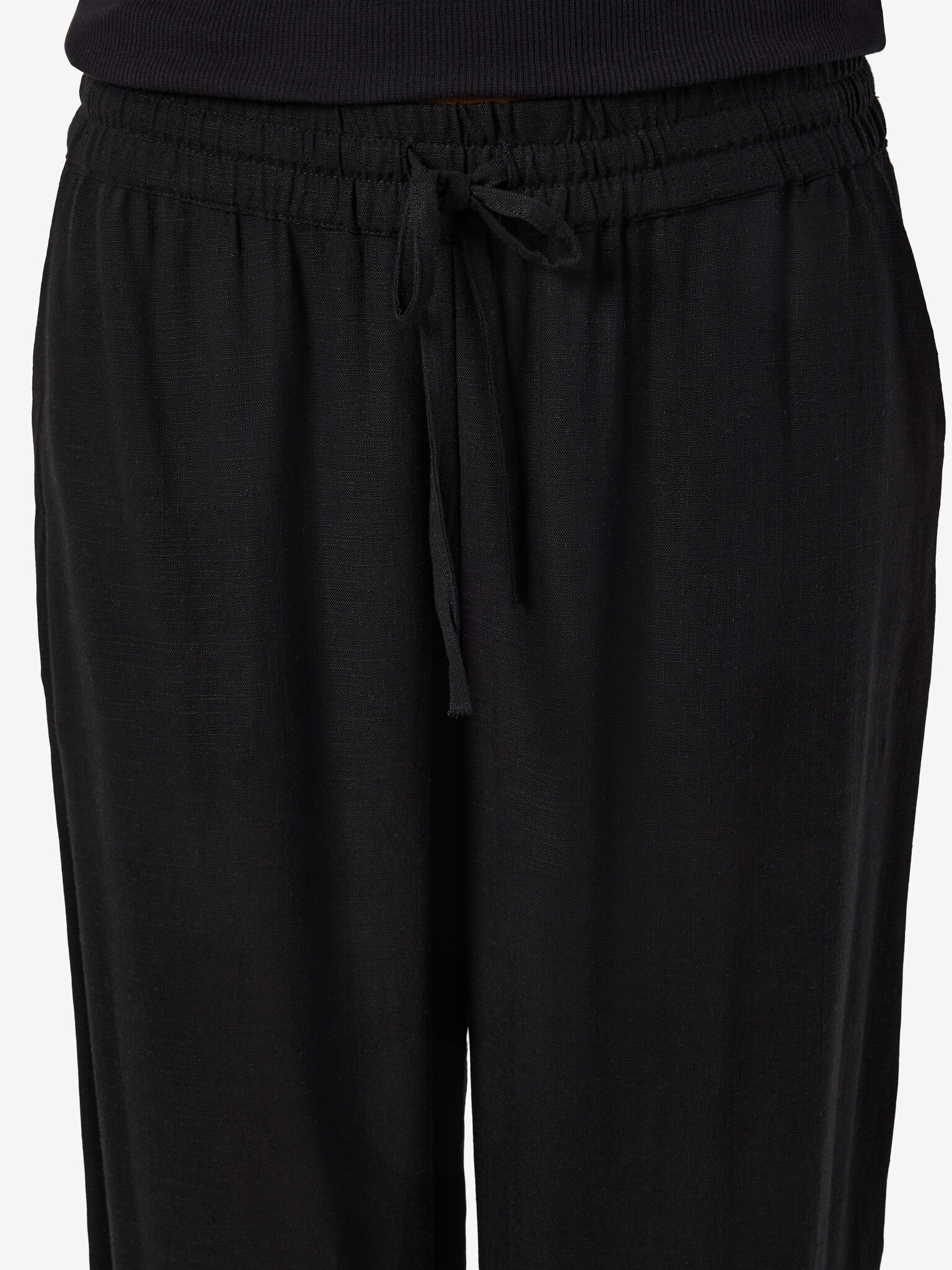 NMLEILANI NW LOOSE PANTS WVN NOOS (BLACK)