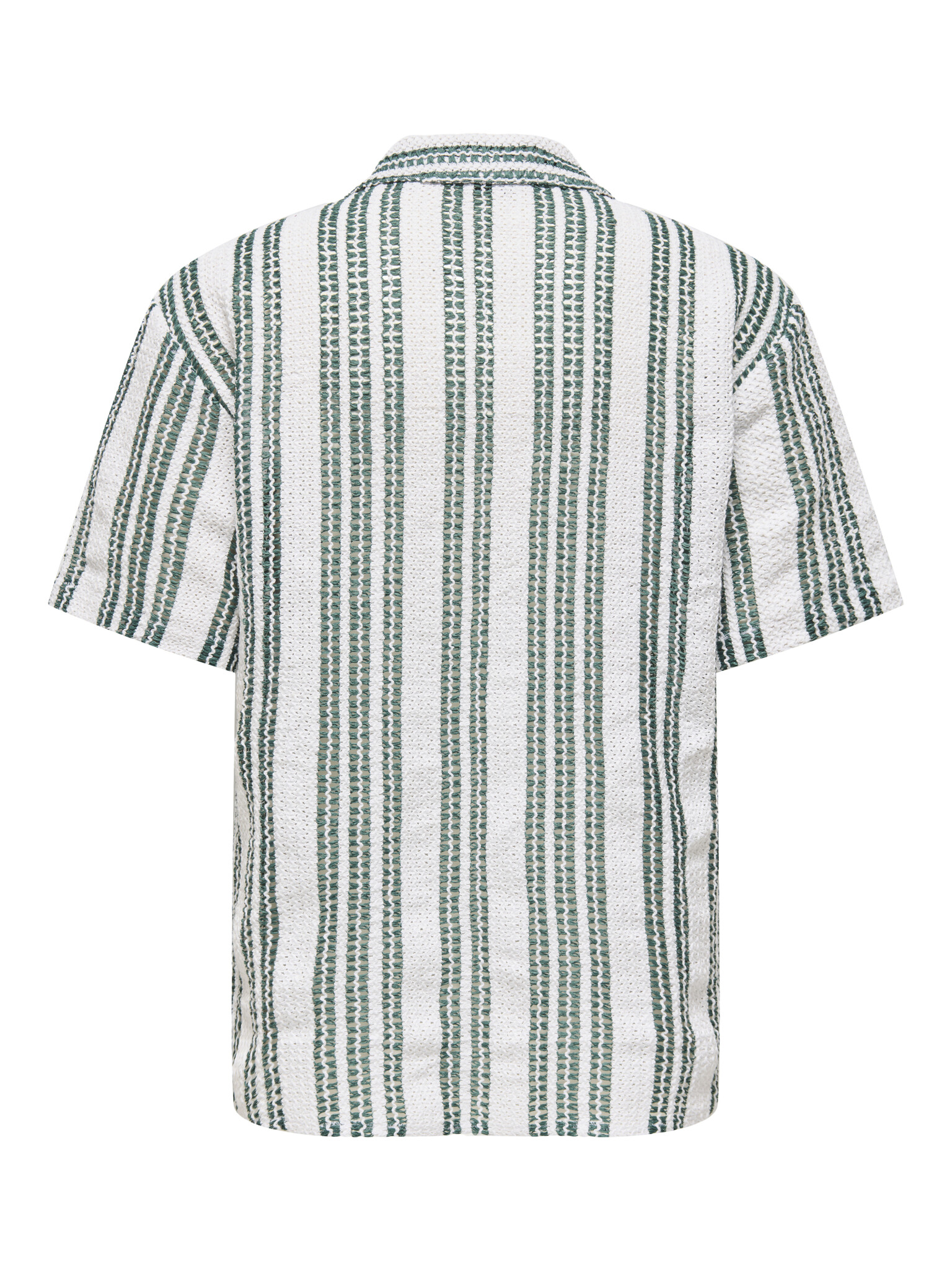 ONSDANI CROCHET SS SHIRT (Comfrey/GARDENIA)