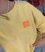 MALIBU Patches SS Sweater (Yellow)