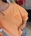 MALIBU Patches SS Sweater (Orange)