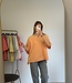 MALIBU Patches SS Sweater (Orange)
