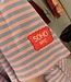 SOHO NYC Patches T-shirt (Pink/Blue)