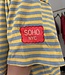 SOHO NYC Patches T-shirt (Yellow/Blue)