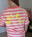 SOLEIL Stripes (Neon Pink/White)