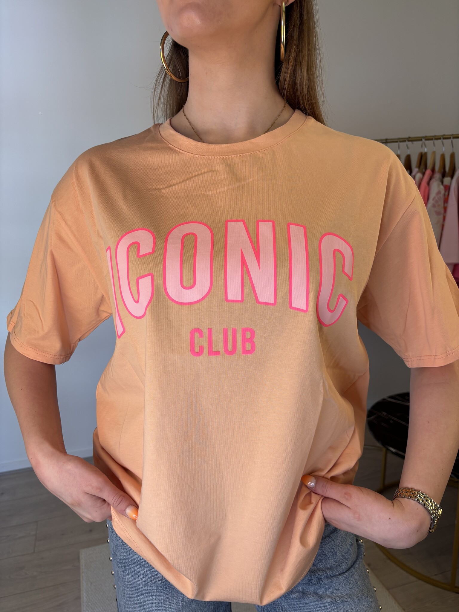 ICONIC T-Shirt (Orange/Pink)