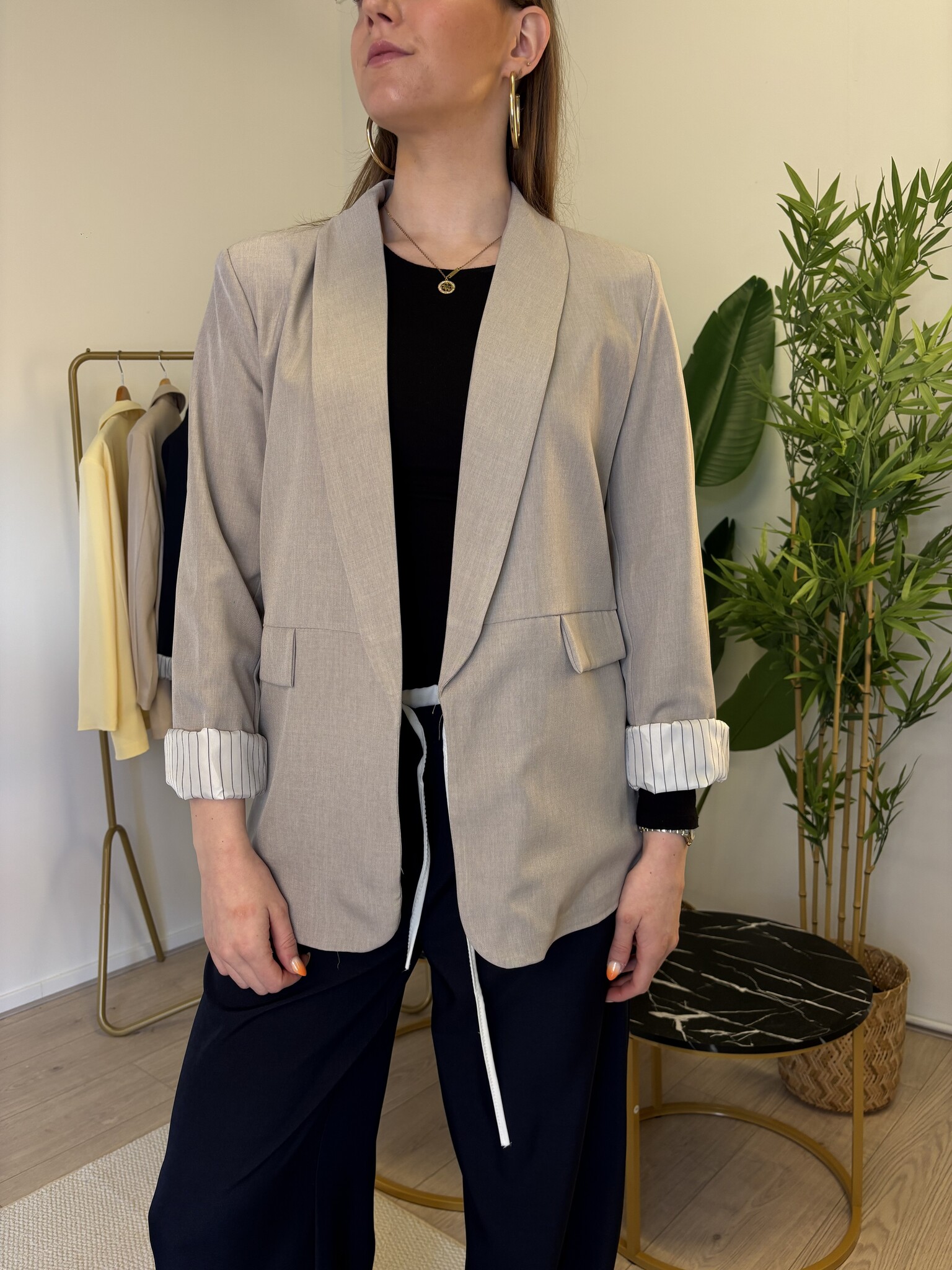 VICTORIA Blazer (Sand)