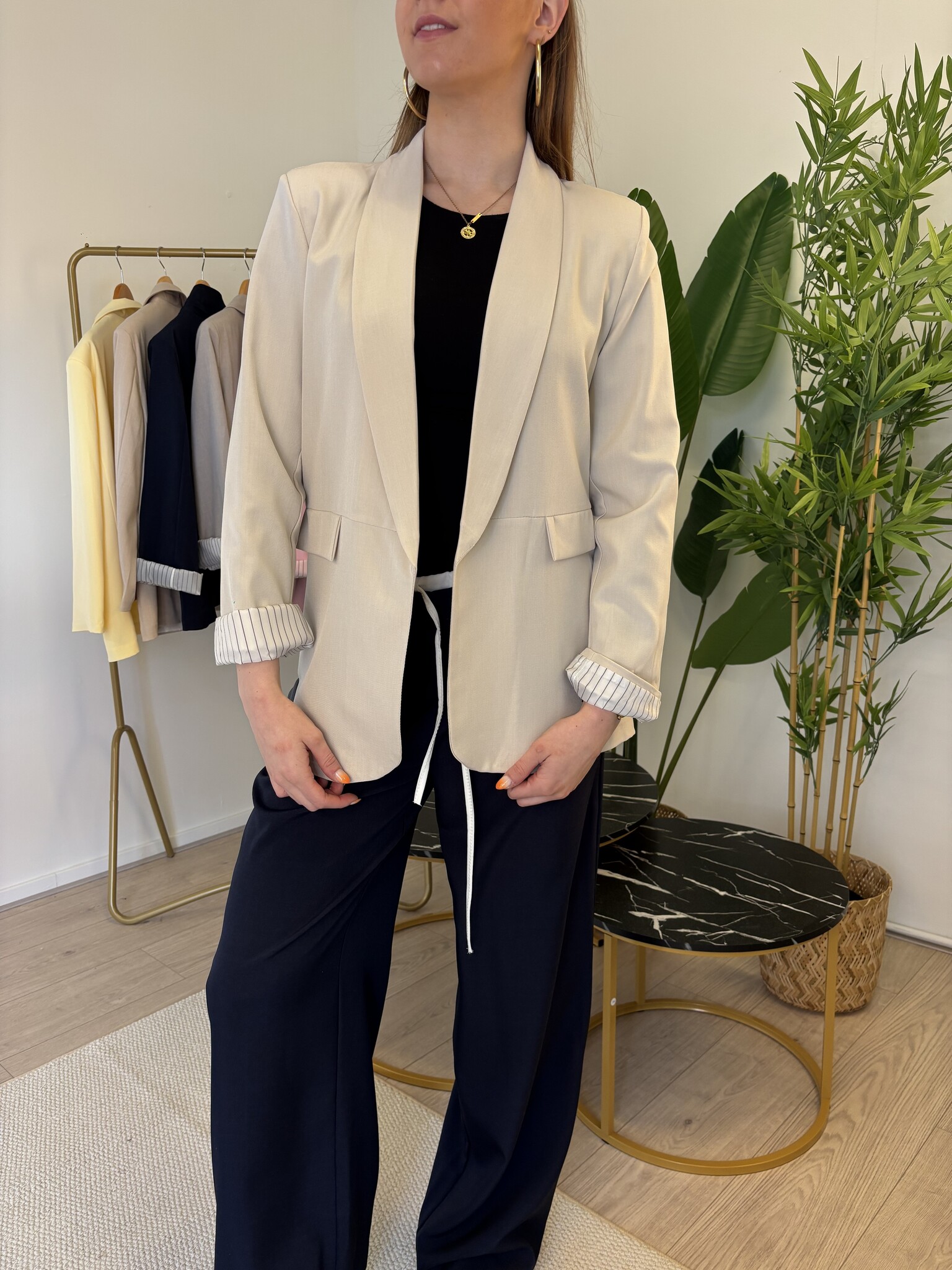 VICTORIA Blazer (Cream)