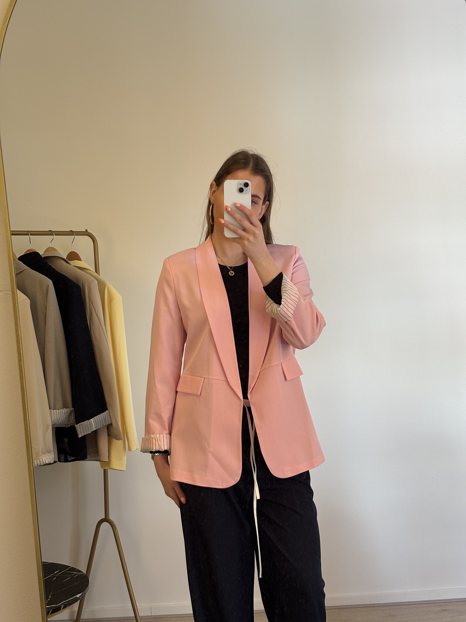 VICTORIA Blazer (Light Pink)