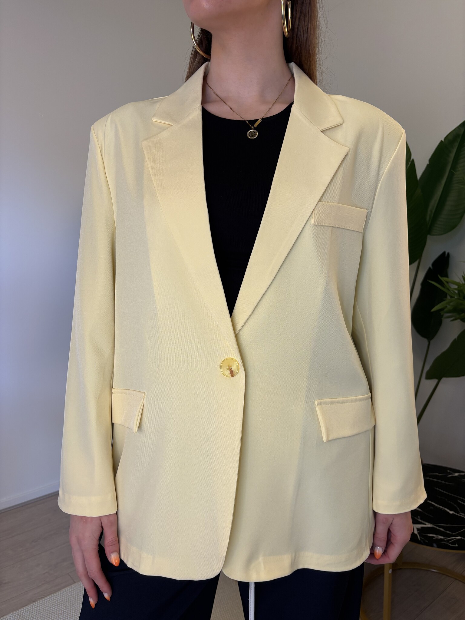 CLELIA Blazer (Yellow)