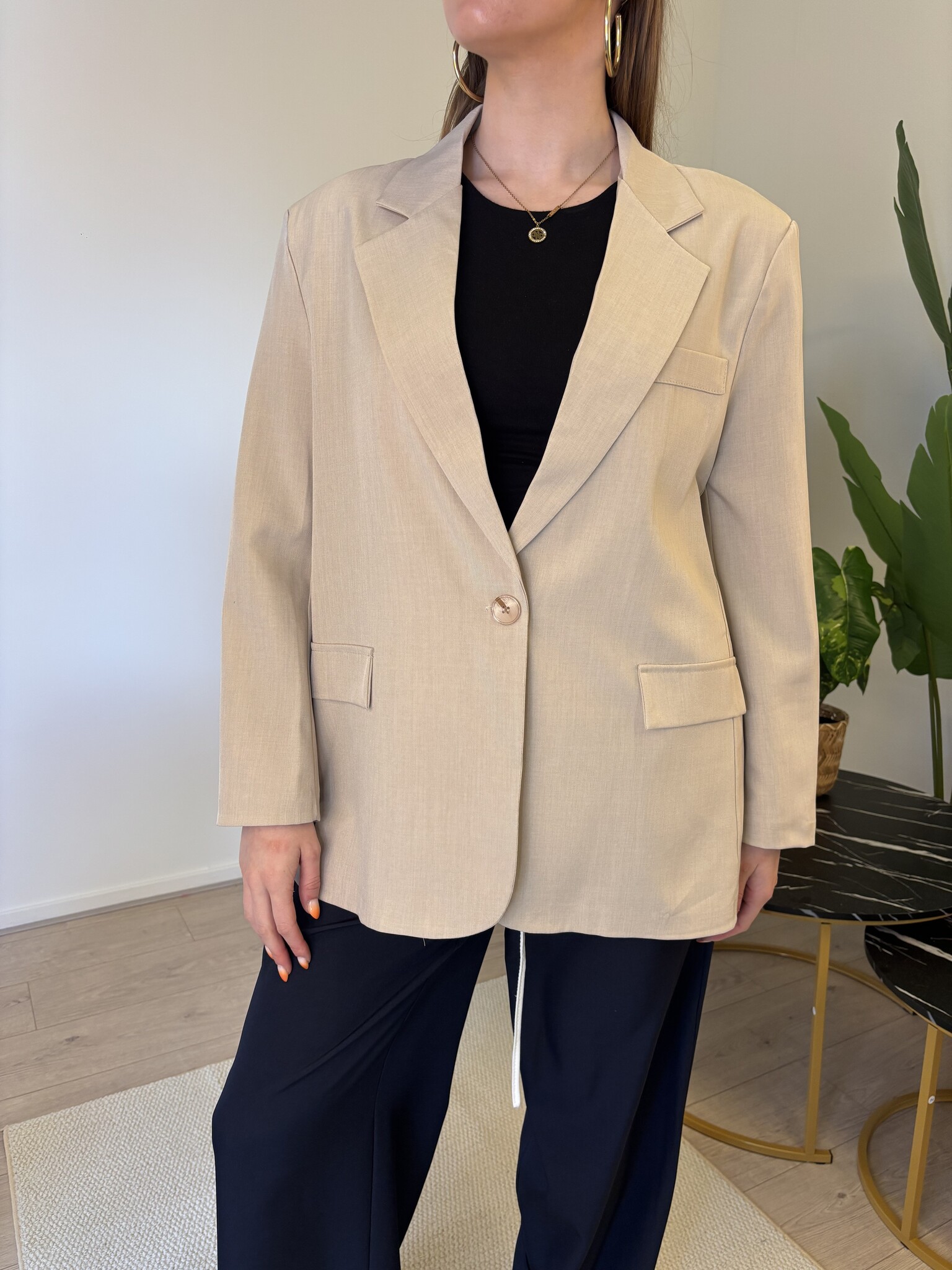 CLELIA Blazer (Beige)