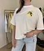 LEMON T-shirt Hanger (White/Peach)