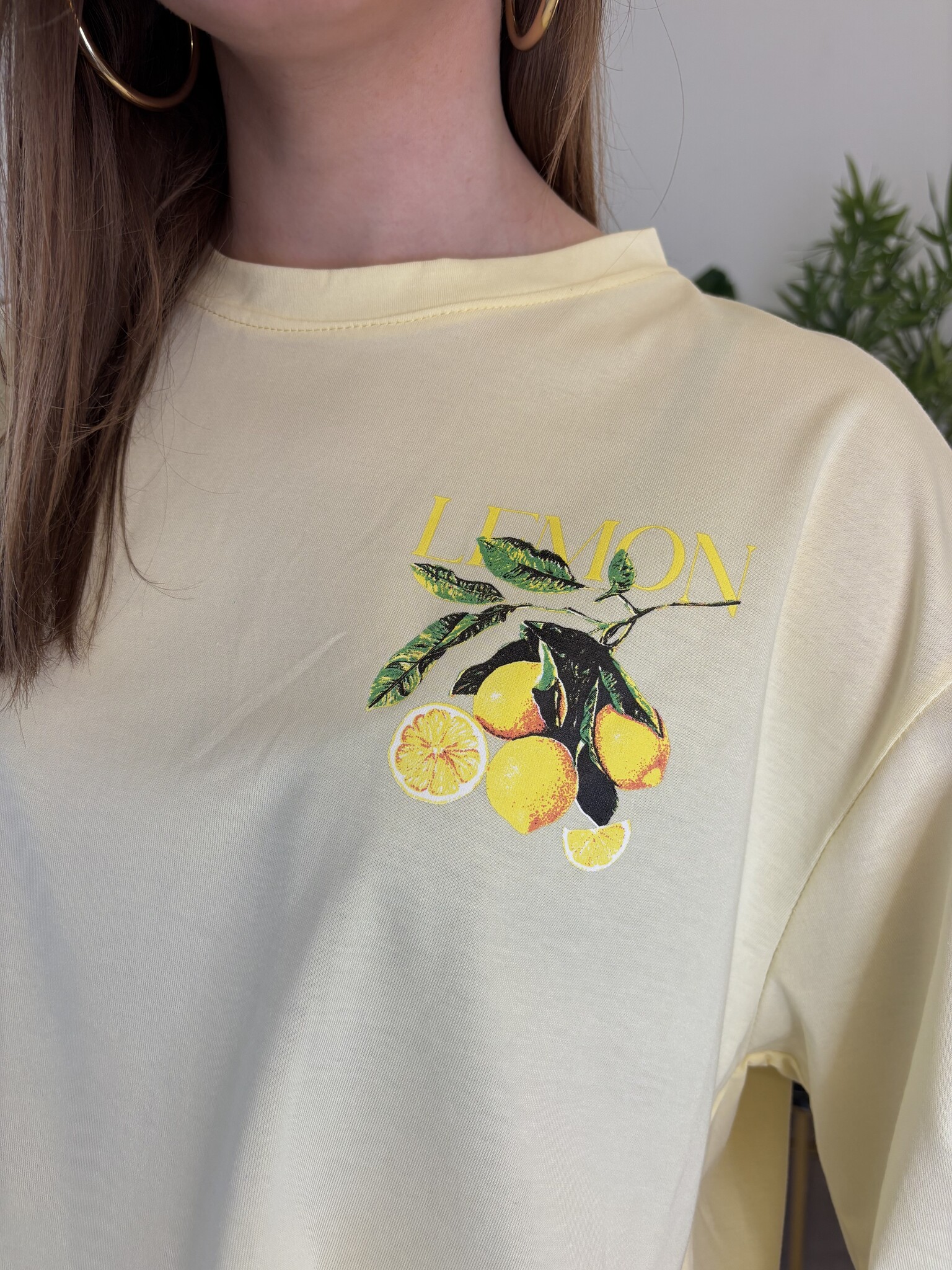 LEMON T-shirt Hanger (Yellow/Grape)