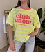 CLUB AMOUR  Stripes (Neon Pink/Yellow)