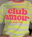 CLUB AMOUR  Stripes (Neon Pink/Yellow)