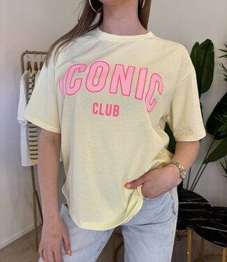 ICONIC T-Shirt (Yellow/Pink)