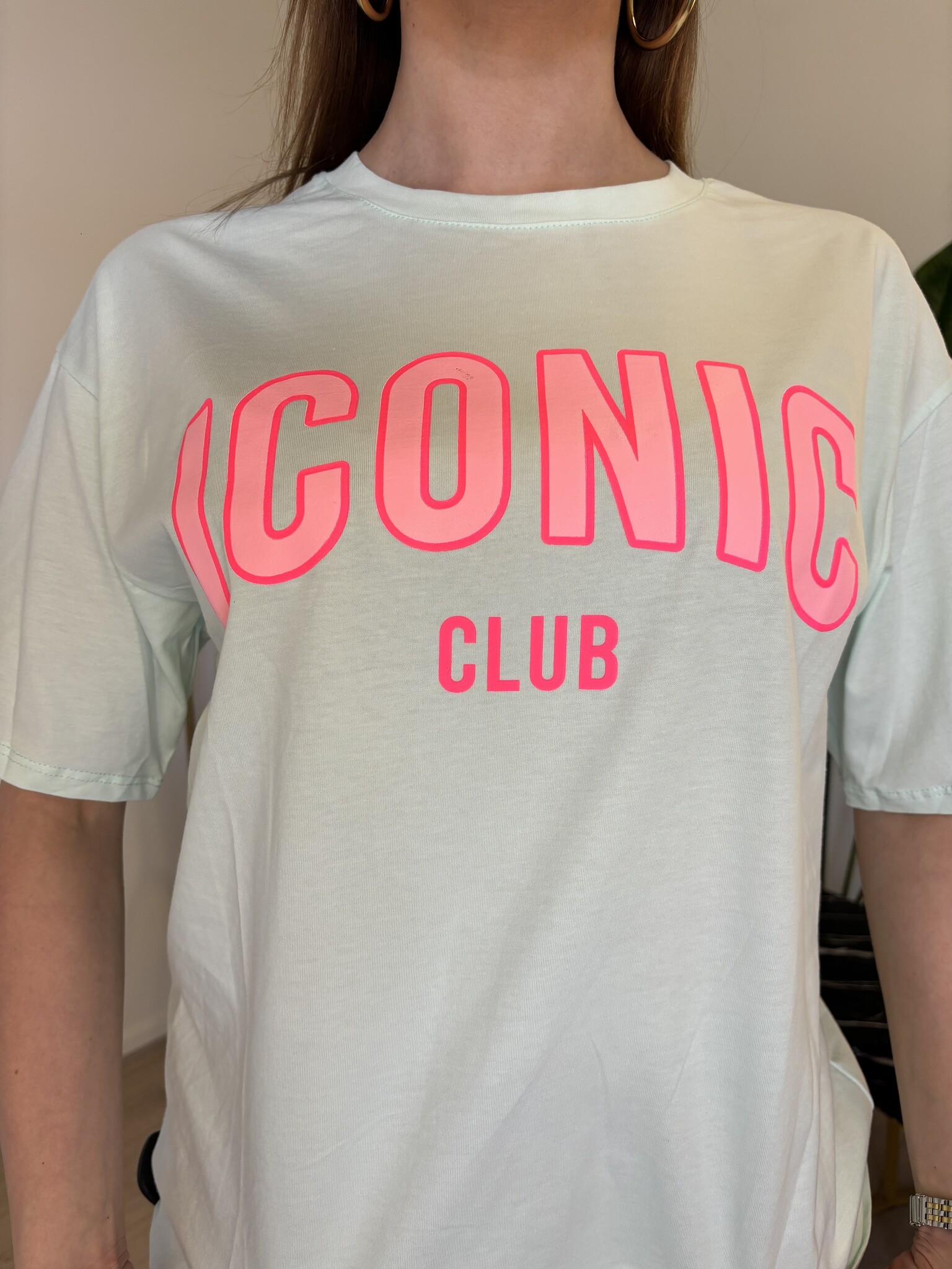 ICONIC T-Shirt (Sky Blue/Pink)