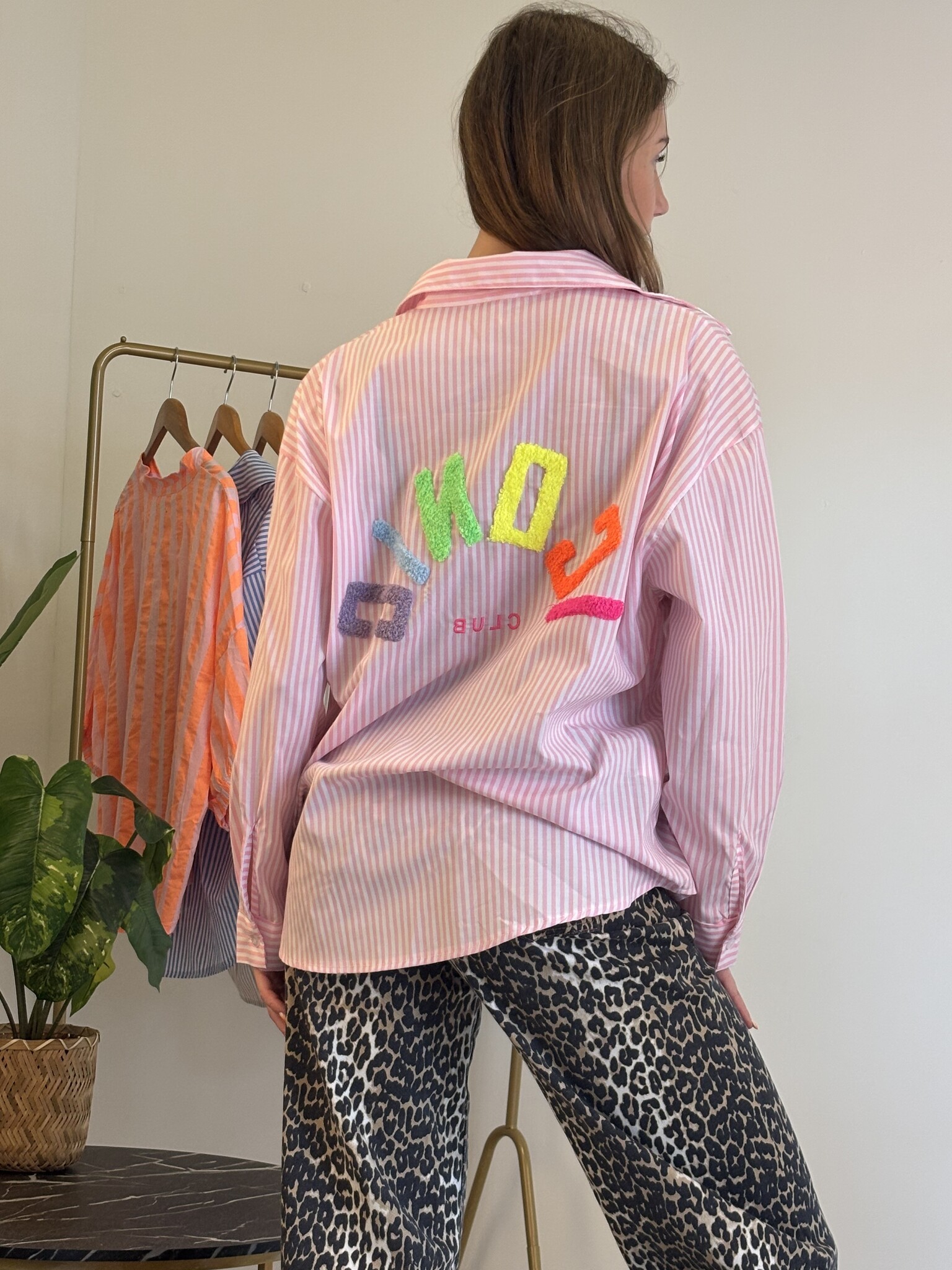 ICONIC Multicolor Stripes Shirt (Pink)