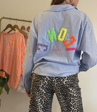 ICONIC Multicolor Stripes Shirt (Blue)