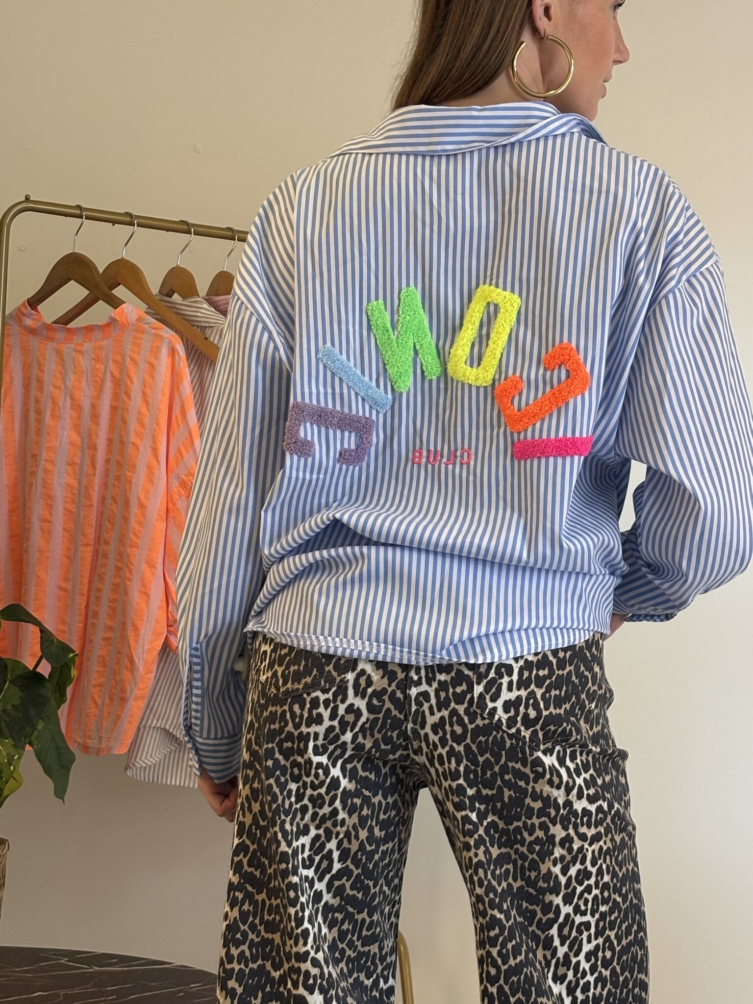 ICONIC Multicolor Stripes Shirt (Blue)