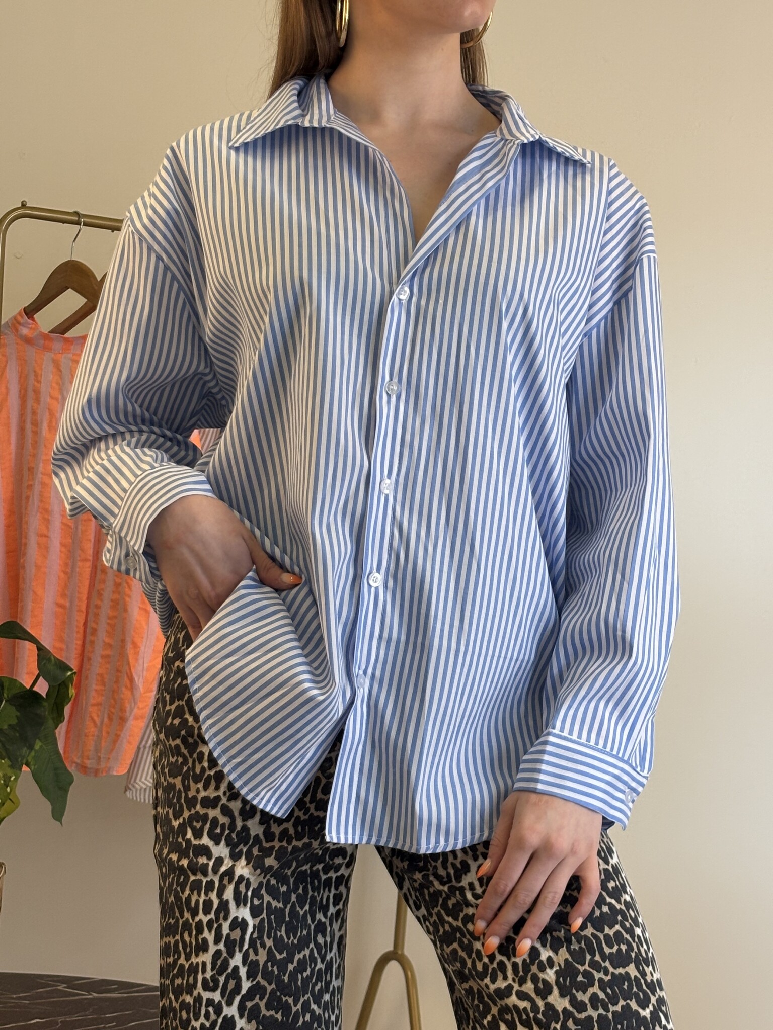 ICONIC Multicolor Stripes Shirt (Blue)