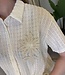 ISA Palm Boho Shirt (Cream)