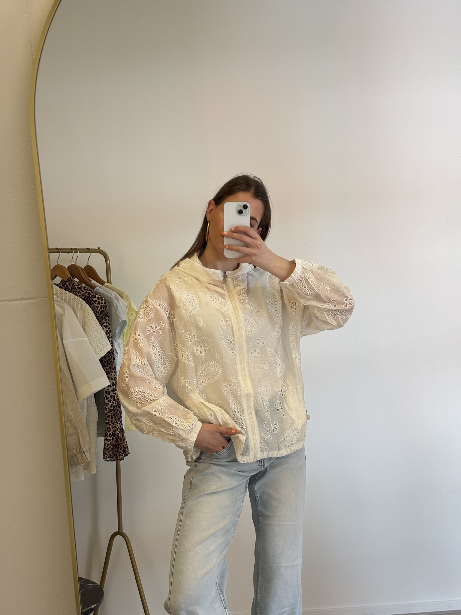 ANA Boho Chic Vest (White)