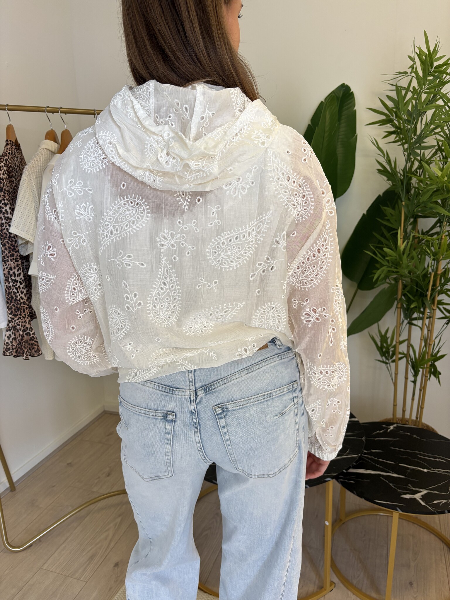 ANA Boho Chic Vest (White)