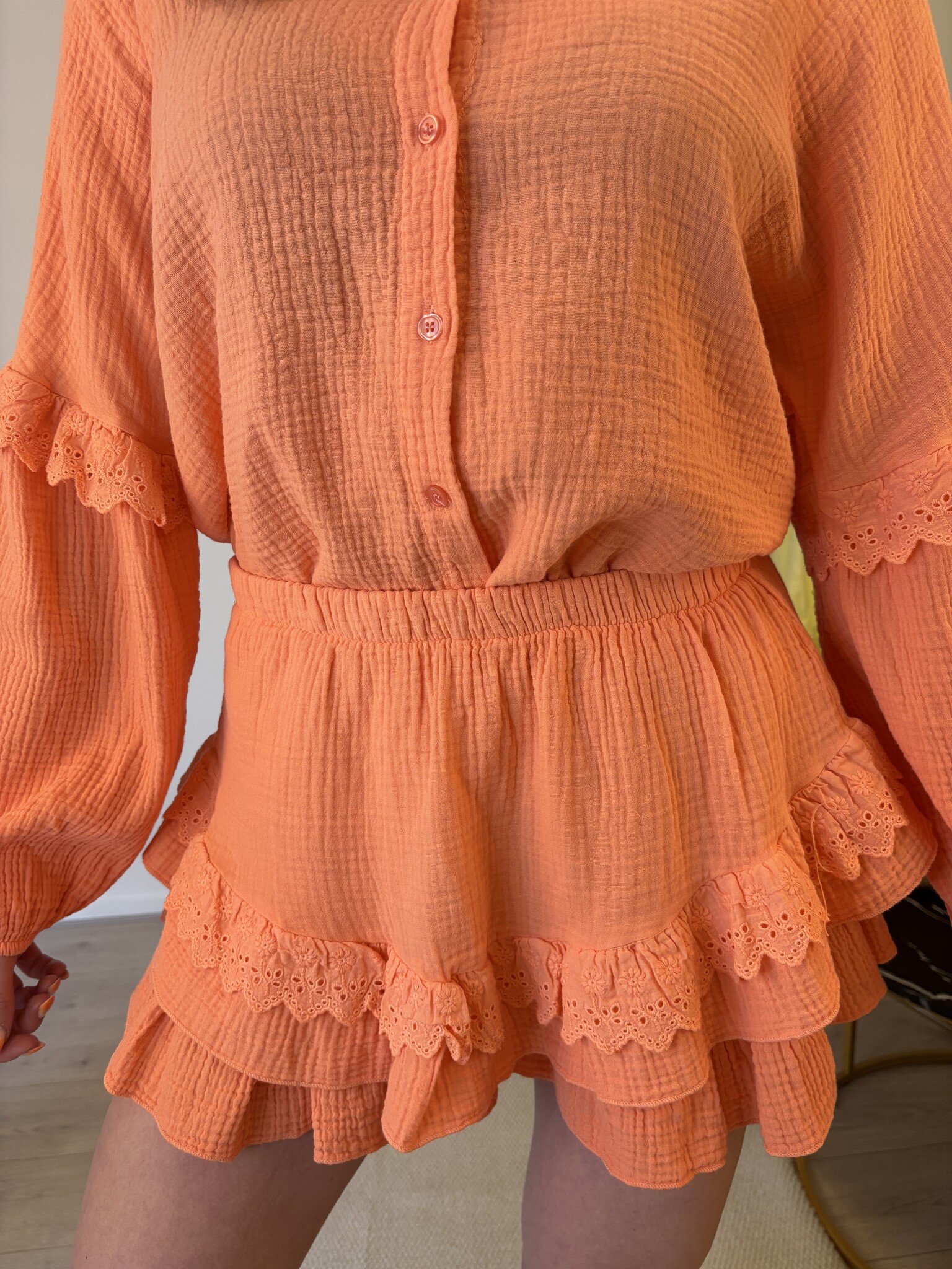 BLAZE 100% Cotton Short (Orange)