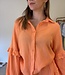 BLAZE 100% Cotton Blouse (Orange)