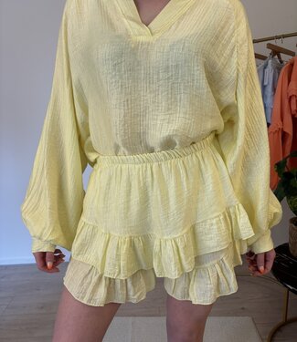 BLAZE 100% Cotton Short (Yellow)