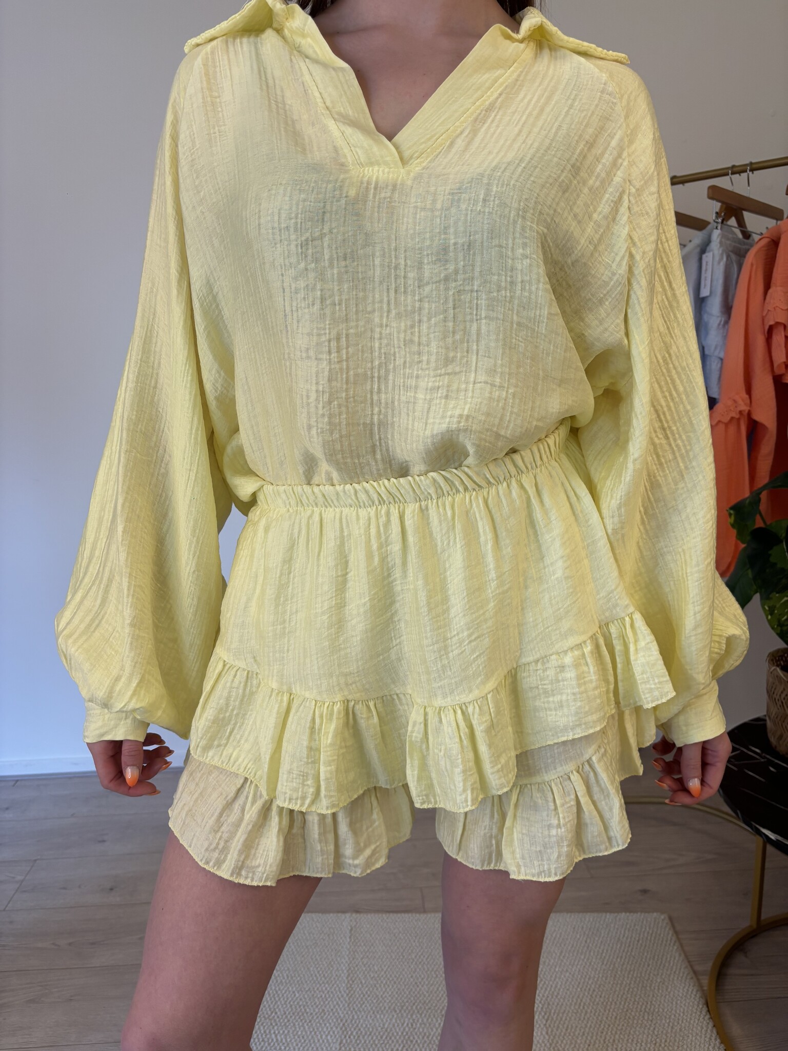 BLAZE 100% Cotton Short (Yellow)