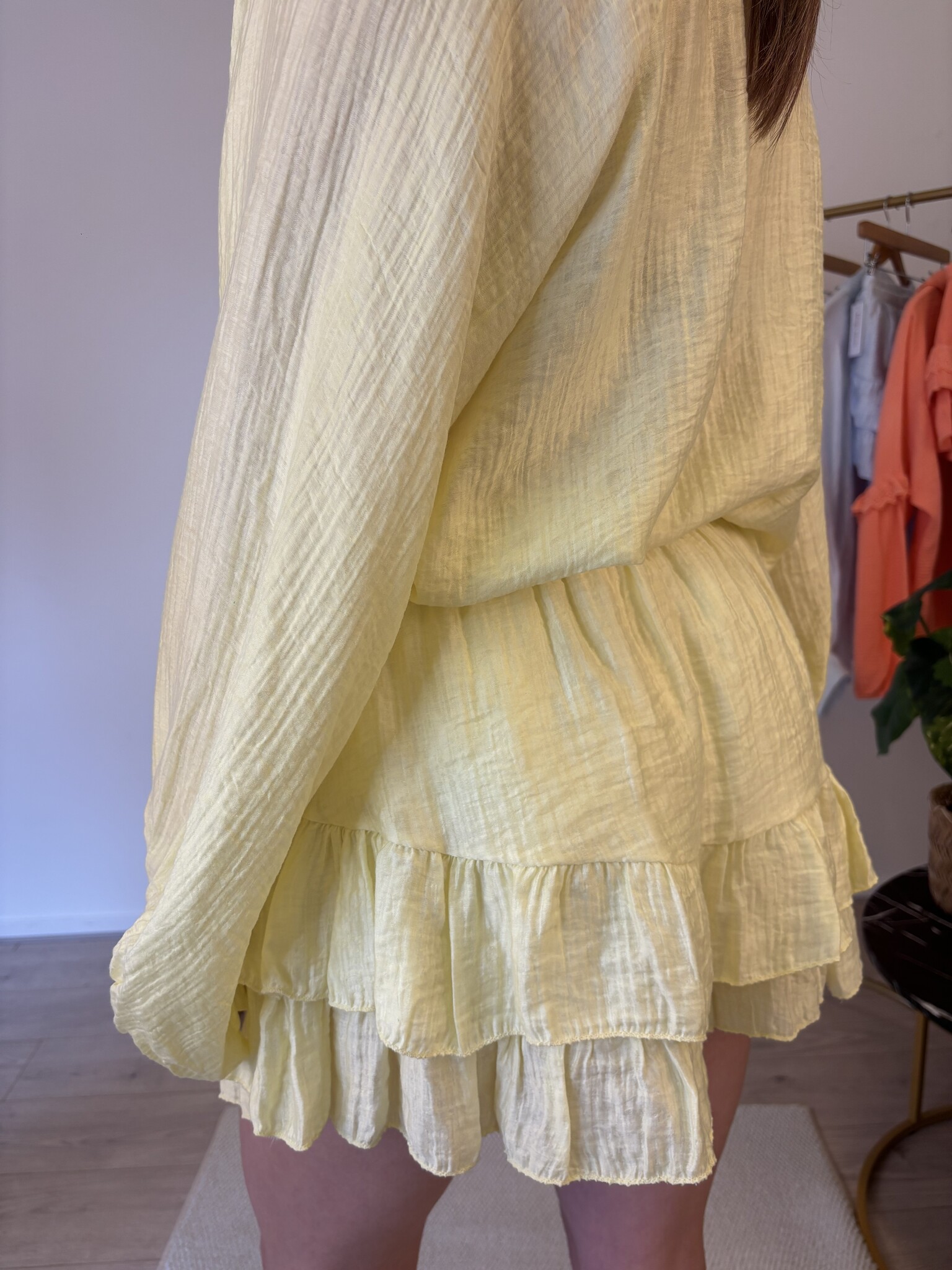 BLAZE 100% Cotton Short (Yellow)