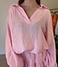 RAVEN 100% Lyocell Blouse (Pink)