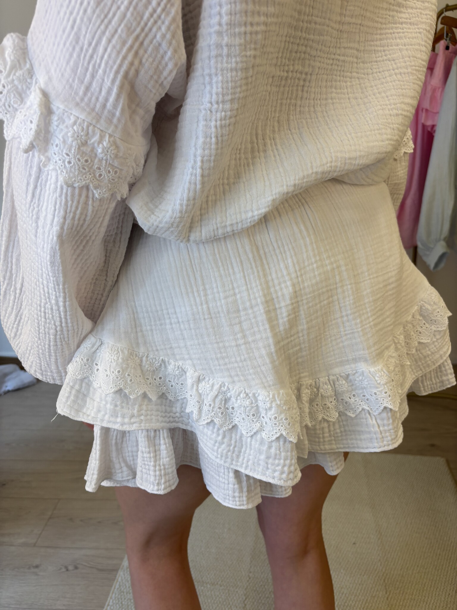 BLAZE 100% Cotton Short (White)