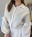 BLAZE 100% Cotton Blouse (White)