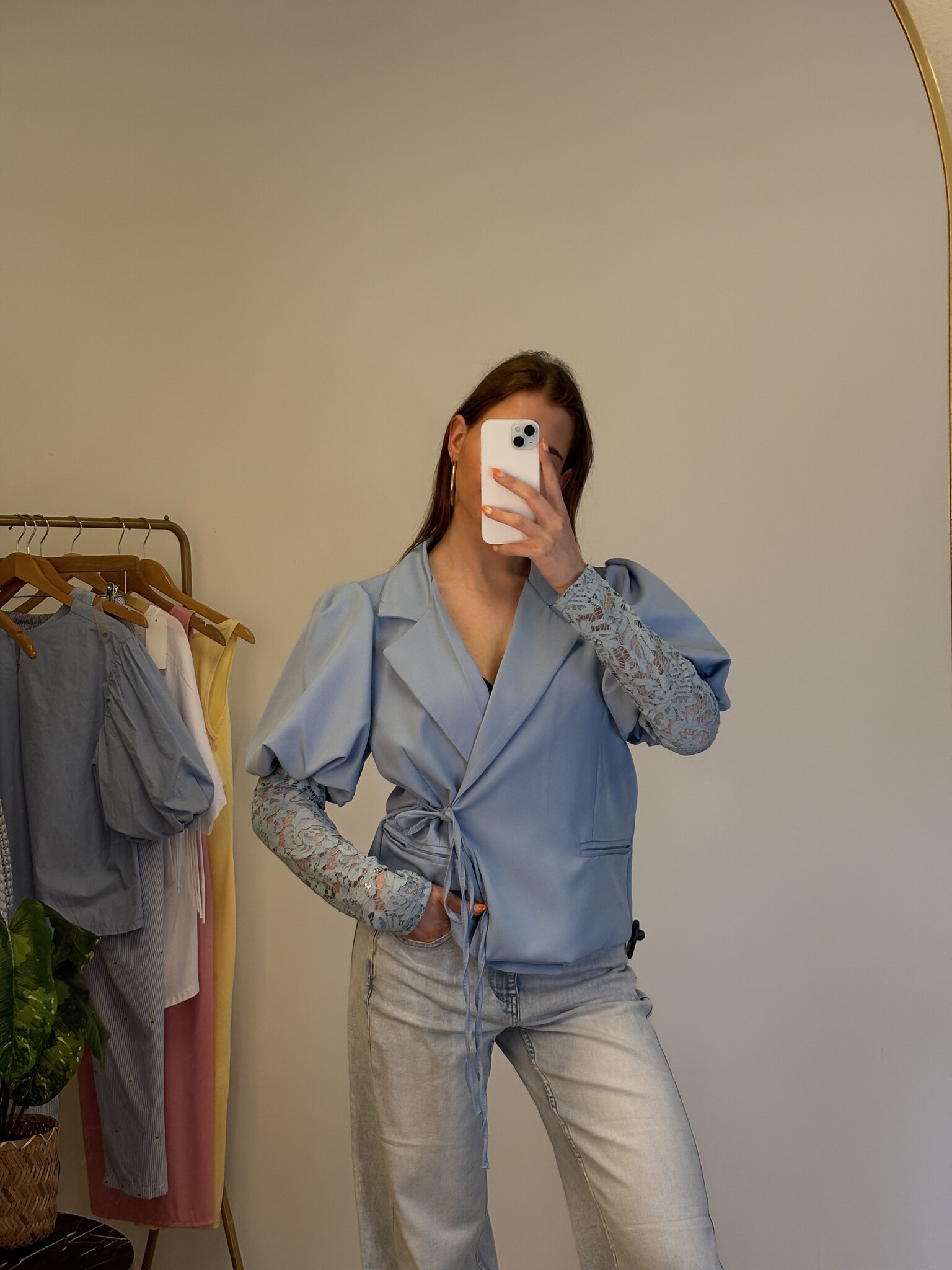 VIVI Kant Blazer (Sky Blue)