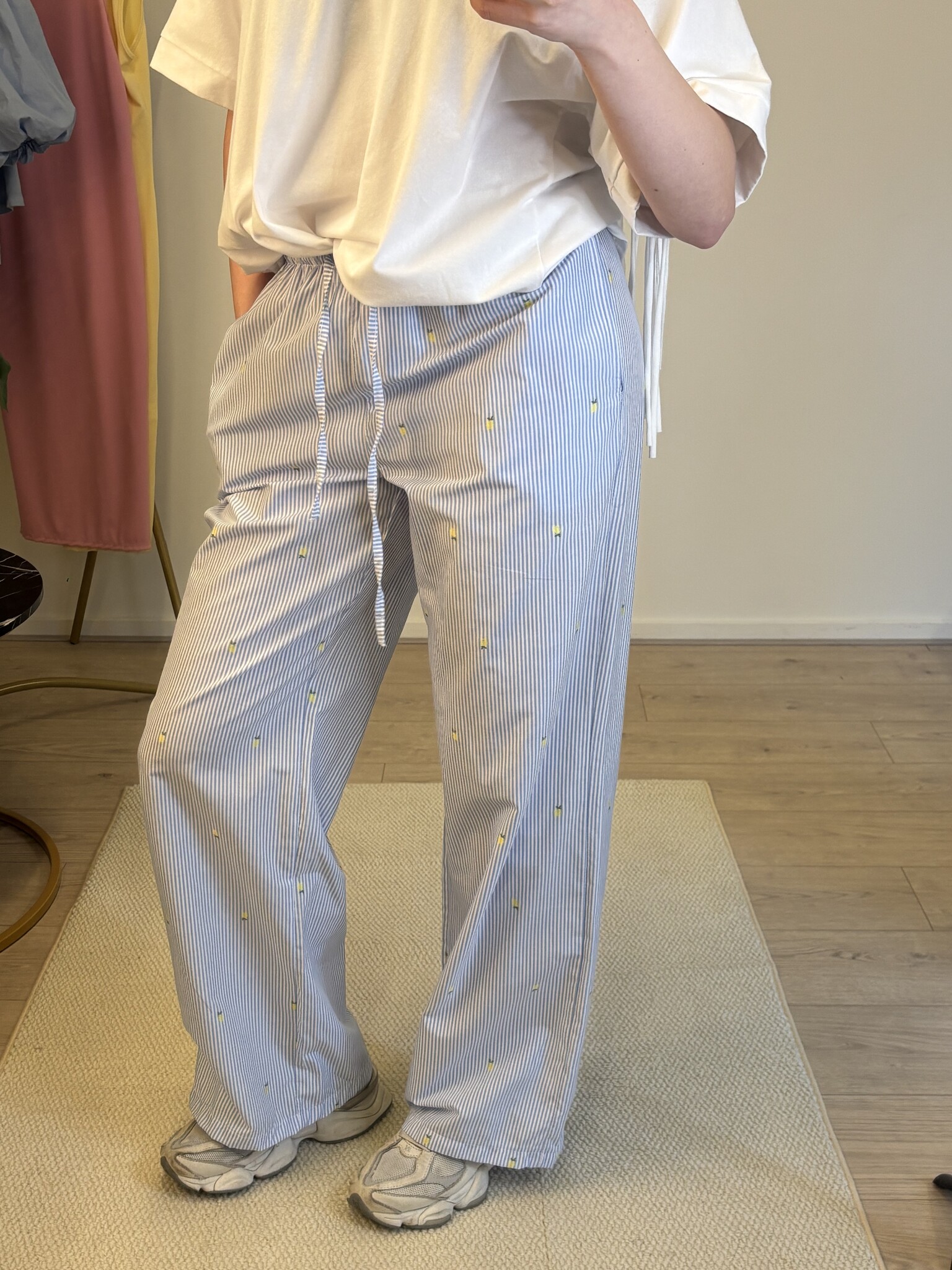 LEMON Stripes Pantalon (Blue)