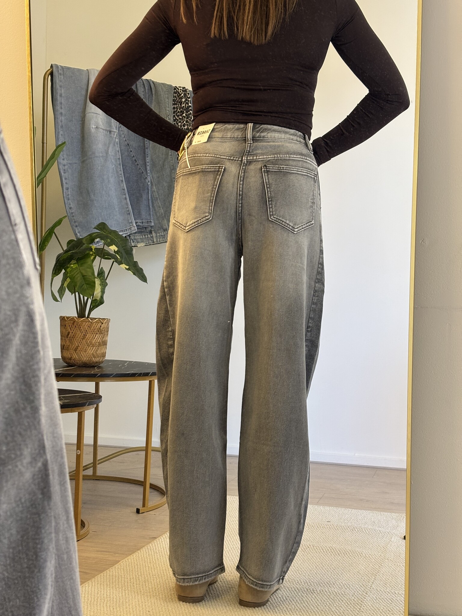 AMI STUTS Balloon Fit Jeans (Grey Used)