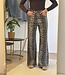 LEONA Straight Fit Jeans (Leopard)