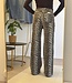 LEONA Straight Fit Jeans (Leopard)